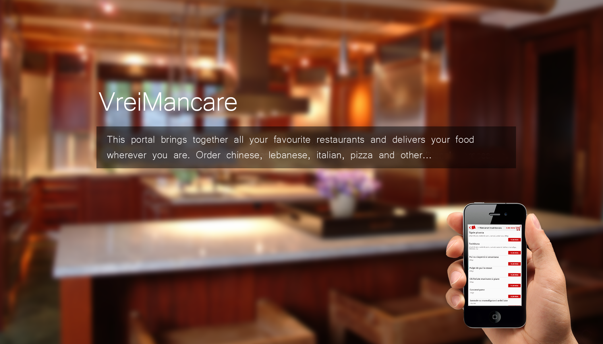 VreiMancare  aplicatie gratuita android